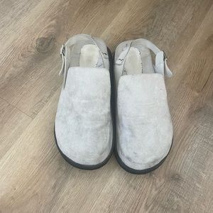 copycat birkenstock x jil sander slingbacks